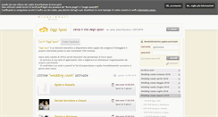 Desktop Screenshot of oggisposi.villaschiuma.it